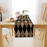 Bulk 2 Pcs Bohemia Flax Strip Table Runners Suitable for Wedding Party Festive Indoor and Outdoor Decoration Wholesale