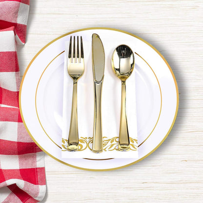 Bulk 200 Pcs Premium Paper Napkins Disposable Soft Absorbent Guest Towels for Weddings Parties Dinners Kitchen and Events Wholesale