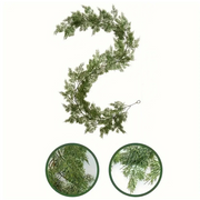 6 Ft Artificial Real Touch Cedar Garland Christmas Decoration, Bulk Quantity