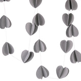 Bulk 4 PCS 3D-Heart Garland Hanging Paper Streamer Banner Wholesale