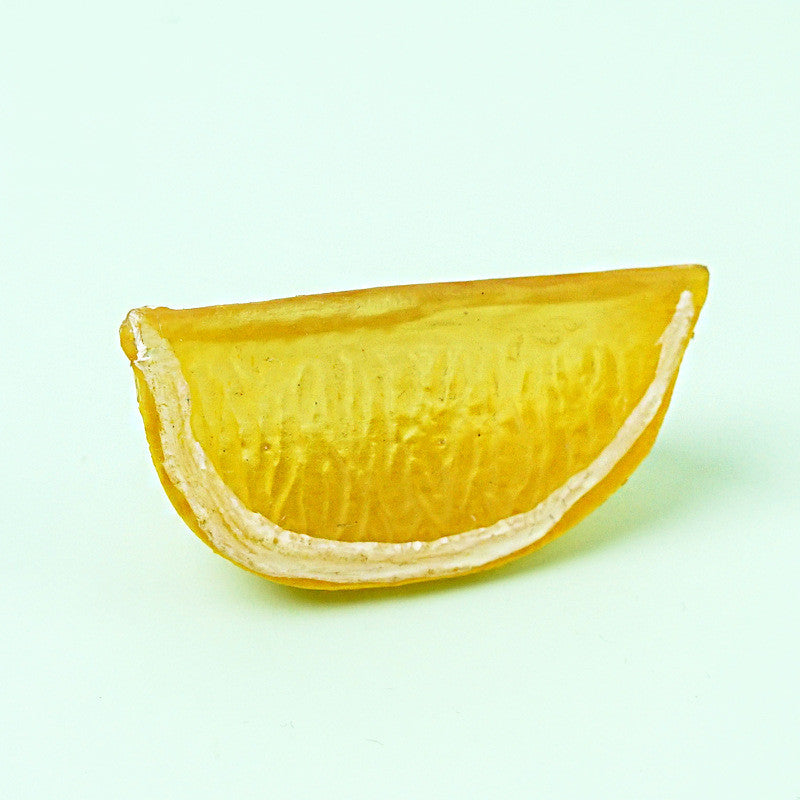 10 Pcs Artificial Fruit Slices, Lifelike Simulation, Decorative Bulk Set