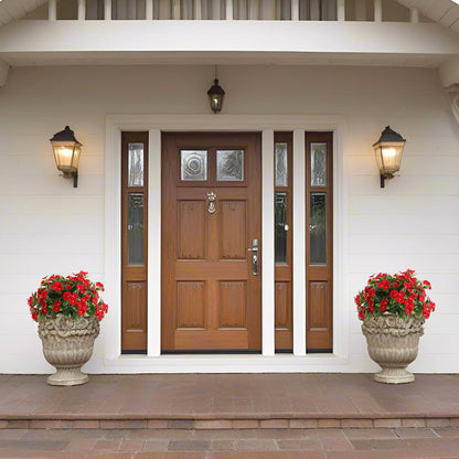 Bulk 4 Pcs Artificial Impatiens Flowers Displays Poolside Wholesale