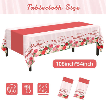 Bulk Vibrant Rainbow Disposable Tablecloth 54x108 Inches Ideal for Birthday Parties Buffets Disco and Mermaid Themed Decor Wholesale