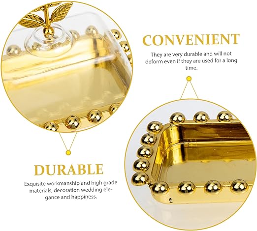 Bulk 12 Pack Dessert Box Candy Holders for Party Wedding Birthday Party Candy Case Wholesale