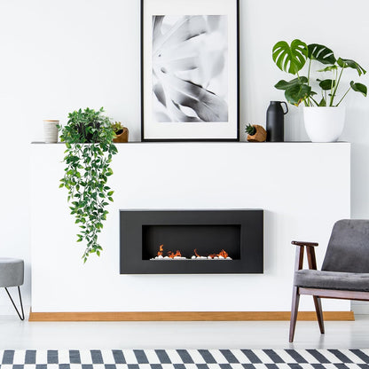 Premium Artificial Hanging Potted Plants High Quality Indoor Outdoor Décor for Office Shelves Living Room Aesthetic Spaces