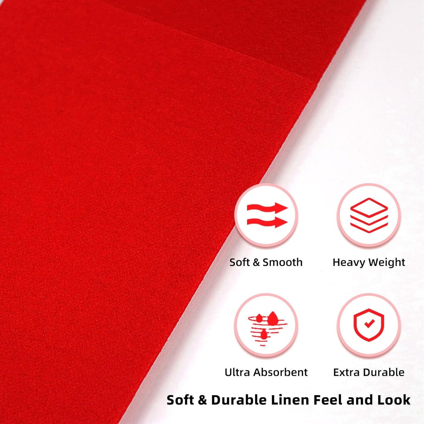 Bulk 100 Pcs 16.5" x 16.5" Premium Dinner Napkins with Flatware Pocket Soft Absorbent Cloth for Kitchen Parties Weddings Events Wholesale