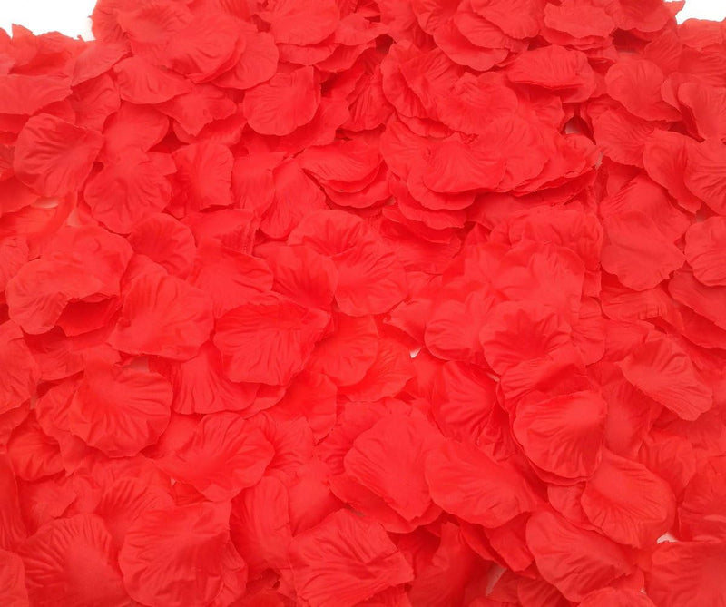 1500 Pcs Artificial Silk Rose Petals for Weddings, Proposals, Romantic Decor, Valentine’s Day, Anniversaries