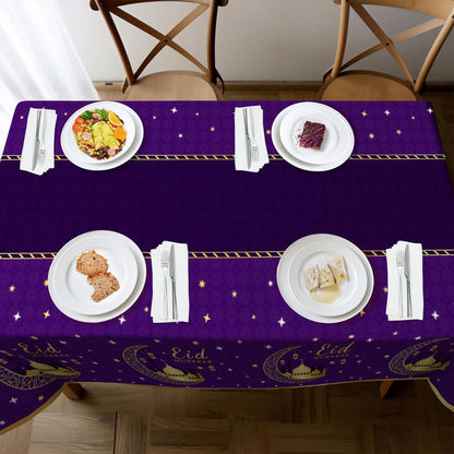 Bulk Vibrant Rainbow Disposable Tablecloth 54x108 Inches Ideal for Birthday Parties Buffets Disco and Mermaid Themed Decor Wholesale