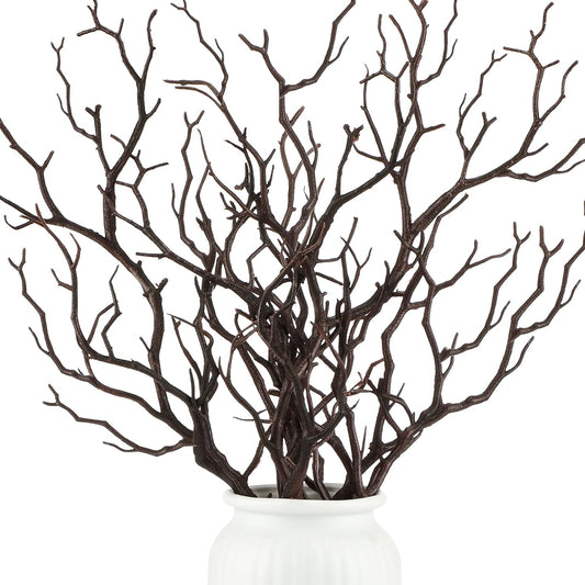 Bulk 10 Pcs Artificial Antler Shaped Manzanita Branches for Wedding Table Decor and Parties Wholesale