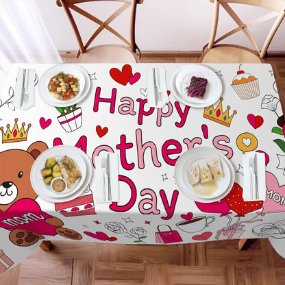 Bulk Vibrant Rainbow Disposable Tablecloth 54x108 Inches Ideal for Birthday Parties Buffets Disco and Mermaid Themed Decor Wholesale