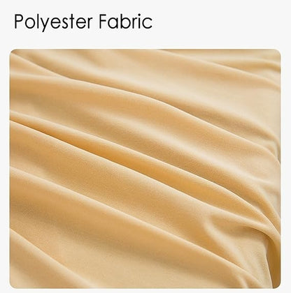 Bulk 2 Pcs Stretch Dining Chair Cover with Skirt for Ceremony Banquet Wedding Party Ceremony Wholesale