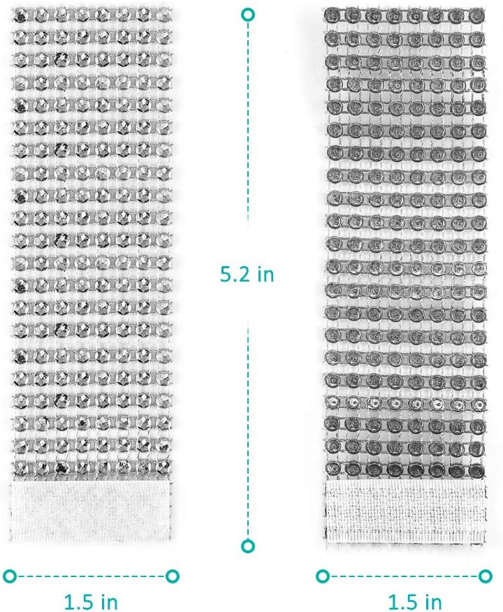 Bulk 50 Pcs Water Diamond Napkin Rings: Sparkling Decor for Table Settings Weddings Dinners Holiday Parties and Family Gatherings Wholesale