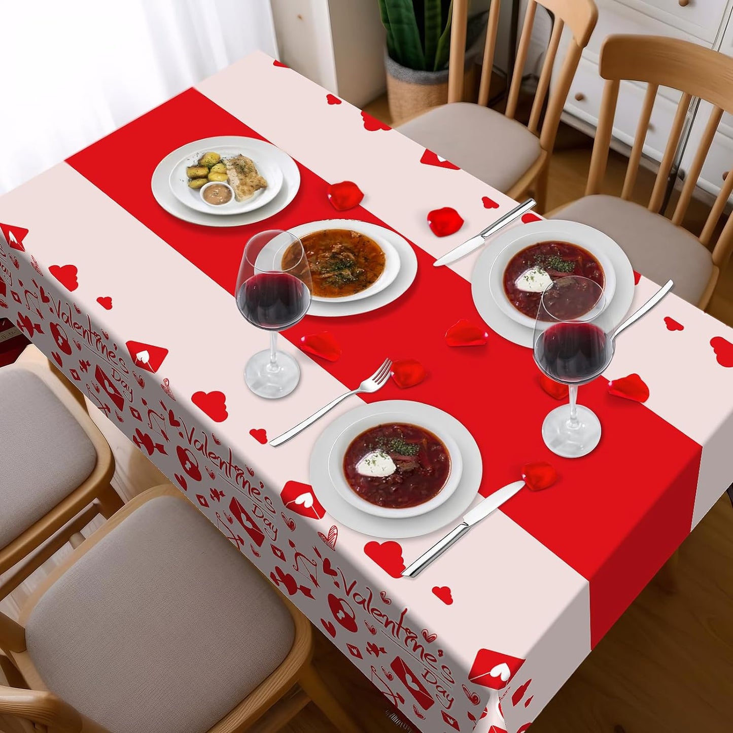 Bulk Vibrant Rainbow Disposable Tablecloth 54x108 Inches Ideal for Birthday Parties Buffets Disco and Mermaid Themed Decor Wholesale