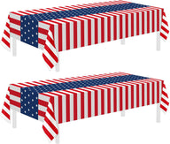 Bulk Vibrant Rainbow Disposable Tablecloth 54x108 Inches Ideal for Birthday Parties Buffets Disco and Mermaid Themed Decor Wholesale