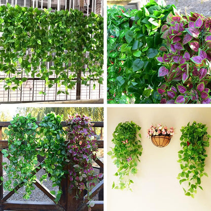 Bulk Sweet Potato Vine Leaves 2025 Realistic Foliage UV Resistant Hanging Plants for Indoor Outdoor Wedding Garden Decor Wholesale