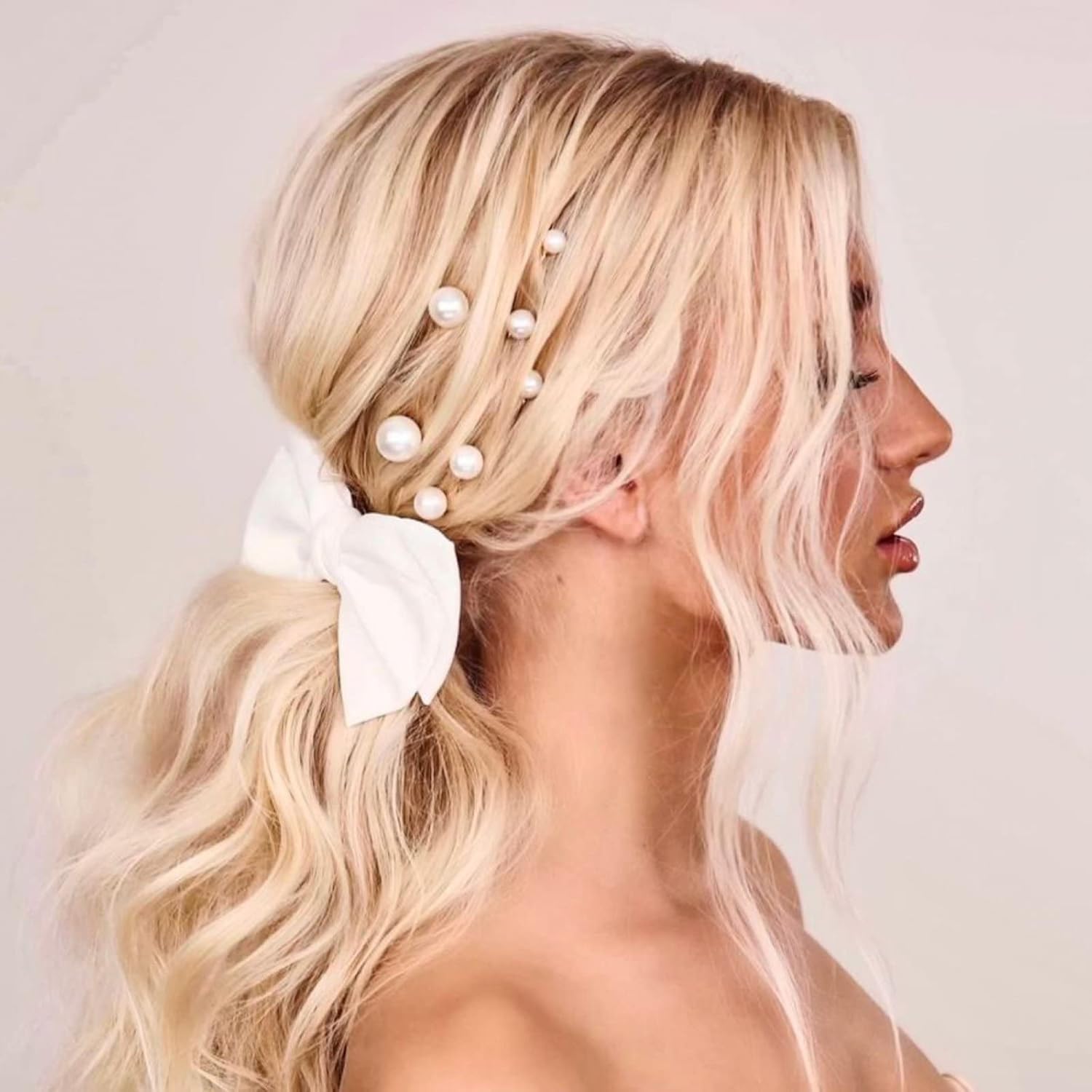 Bulk Hair Pin With Pearl U Pearl Shaped Hair for Hair Gold Pearl Hair Pins Wedding Pearl Hair Pins Pearl Hair Accessories for Brides Bridesmaid Women Girls Decorative Hair Pins Wholesale