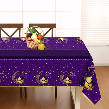 Bulk Vibrant Rainbow Disposable Tablecloth 54x108 Inches Ideal for Birthday Parties Buffets Disco and Mermaid Themed Decor Wholesale