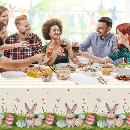 Bulk Vibrant Rainbow Disposable Tablecloth 54x108 Inches Ideal for Birthday Parties Buffets Disco and Mermaid Themed Decor Wholesale