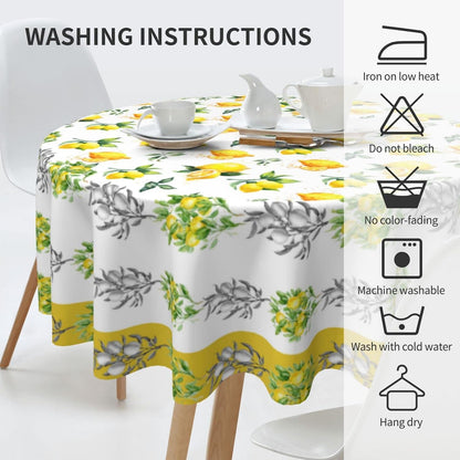 Bulk 60 Inch Round Tablecloth Stain Resistant Polyester Table Cover for Kitchen Dining Buffet Parties and Camping Mandala Design Wholesale