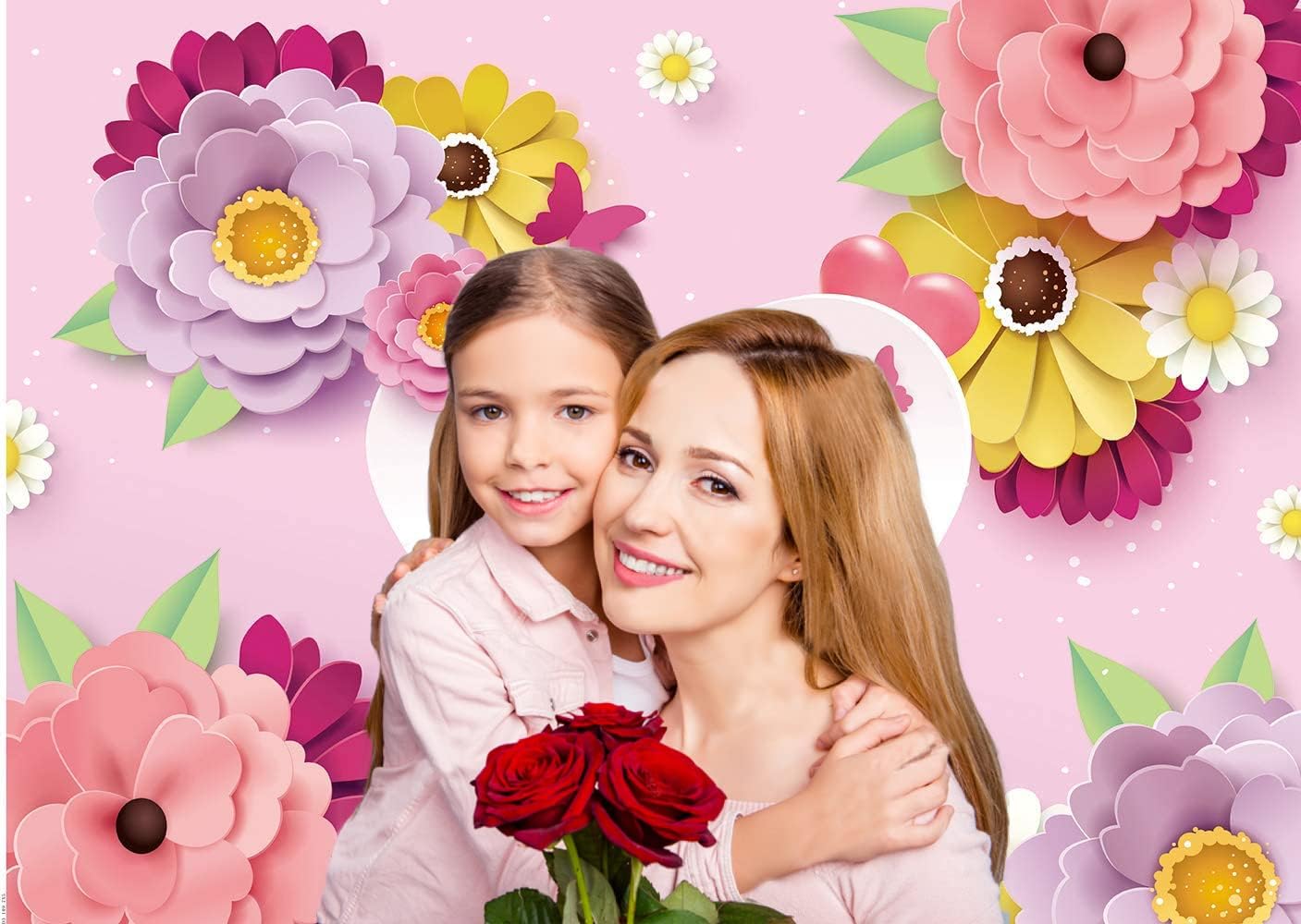 Bulk 7x5ft Mother's Day Banner Background Photography Backdrops for Mother's Day Party Decor and Decoration Wholesale