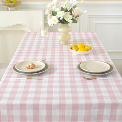 Bulk St. Patrick's Day Checkered Tablecloth Washable Buffalo Plaid with Tassel Suitable for Kitchen and Dining Room Decor Wholesale