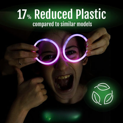 Bulk 100 PCS Ultra Bright Glow Sticks 8” 12 Hour Glow in the Dark Party Pack Waterproof Party Favors for Birthdays Weddings Halloween Camping Wholesale