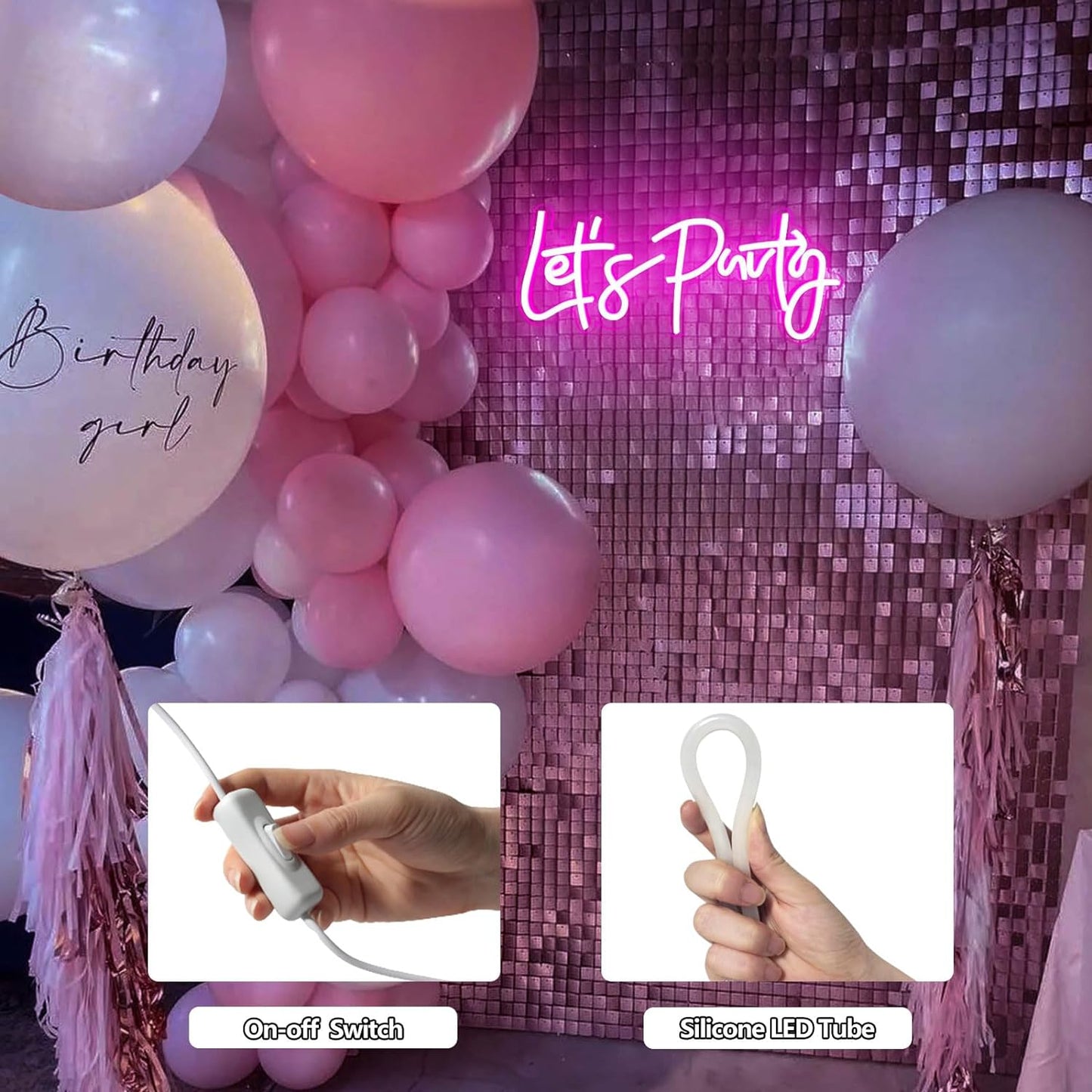 Bulk LED Neon Lights for Bedroom Wall Decor Artistic Decorations for Bachelorette Engagement and Birthday Parties Living Rooms and Gamer Rooms Wholesale