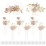 Bulk Floral Hair Pins 2025 Trio Handmade Pearls Boho Wedding Accessories for Bridesmaids Outdoor Ceremony Prom Wholesale