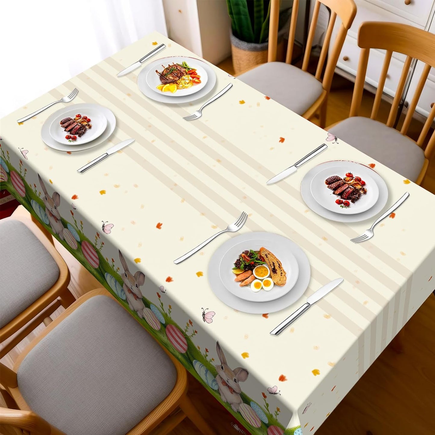 Bulk Vibrant Rainbow Disposable Tablecloth 54x108 Inches Ideal for Birthday Parties Buffets Disco and Mermaid Themed Decor Wholesale