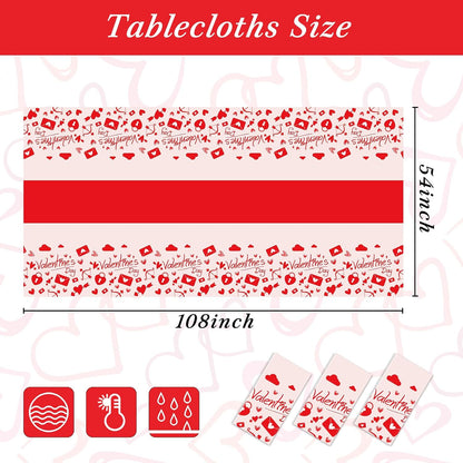 Bulk Vibrant Rainbow Disposable Tablecloth 54x108 Inches Ideal for Birthday Parties Buffets Disco and Mermaid Themed Decor Wholesale