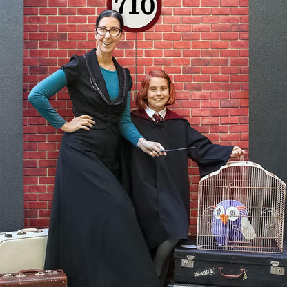 Bulk 78.7"x 49.2" Inches Classic Red Brick Wall Decor Christmas & Halloween Holiday Decoration Wholesale