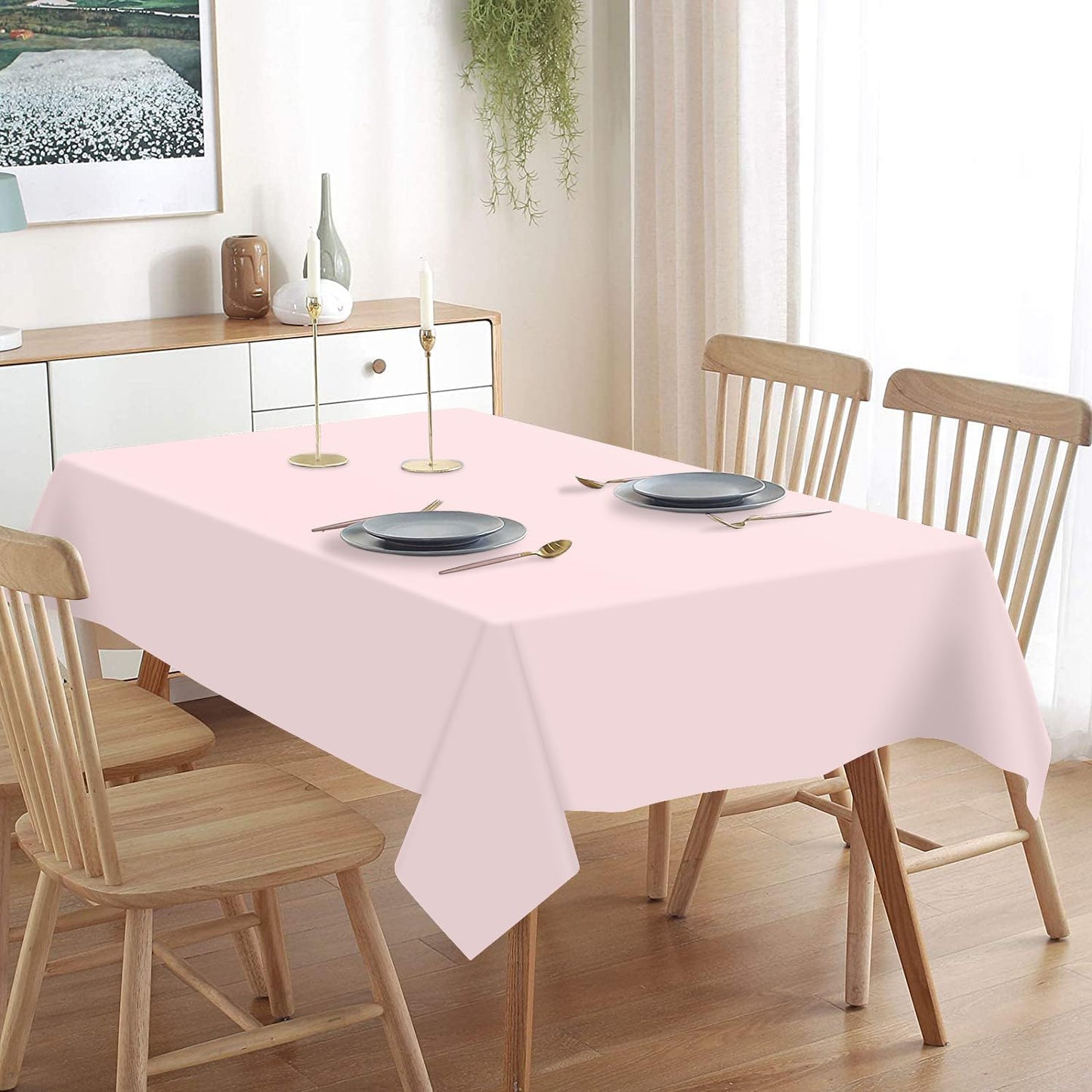 Bulk Waterproof Disposable Checkered Tablecloth 54 × 108 Inches Ideal for Outdoor Picnics Birthday Parties and Banquet Decoration Wholesale