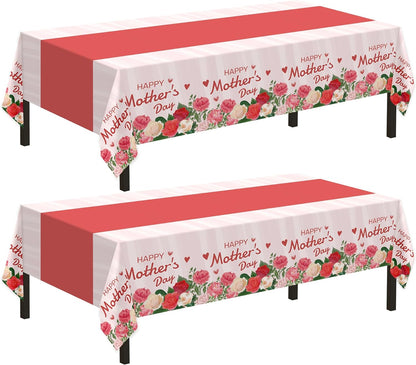 Bulk Vibrant Rainbow Disposable Tablecloth 54x108 Inches Ideal for Birthday Parties Buffets Disco and Mermaid Themed Decor Wholesale