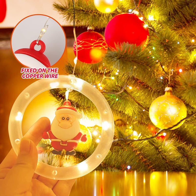 118 Ft LED Christmas String Lights Bulk Set for Home Garden Bedroom Xmas Tree Decor