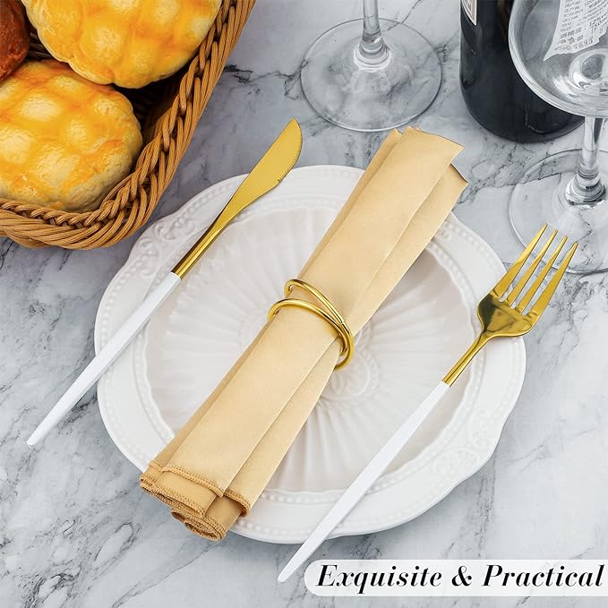 Bulk 12 Pcs Metal Spiral Napkin Rings for Weddings Receptions Dinner Party Decor Wholesale