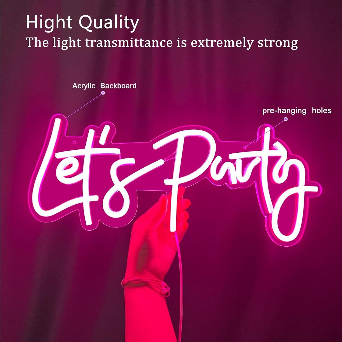 Bulk LED Neon Lights for Bedroom Wall Decor Artistic Decorations for Bachelorette Engagement and Birthday Parties Living Rooms and Gamer Rooms Wholesale