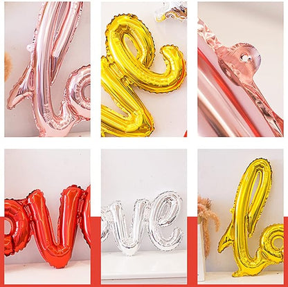 Bulk 18 Inch Love Letter Foil Balloon for Weddings Valentine's Day Engagement Party Wholesale