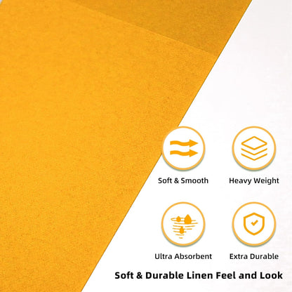 Bulk 100 Pcs 16.5" x 16.5" Premium Dinner Napkins with Flatware Pocket Soft Absorbent Cloth for Kitchen Parties Weddings Events Wholesale