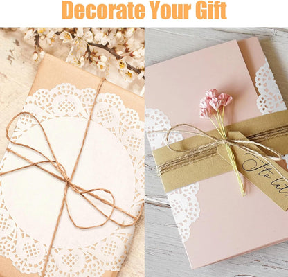 Bulk 100 Pcs 12 Inch Lace Paper Placemats Elegant Round Doilies for Weddings Birthdays Desserts Cakes and Tableware Decor Wholesale