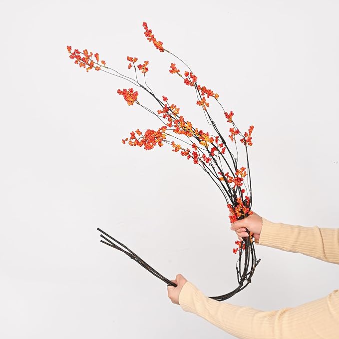 Bulk 3 Pack Artificial Plant Eucalyptus Leaves Indoor and Outdoor Decoration Wholesale