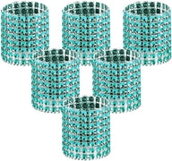 Bulk 50 Pcs Water Diamond Napkin Rings: Sparkling Decor for Table Settings Weddings Dinners Holiday Parties and Family Gatherings Wholesale