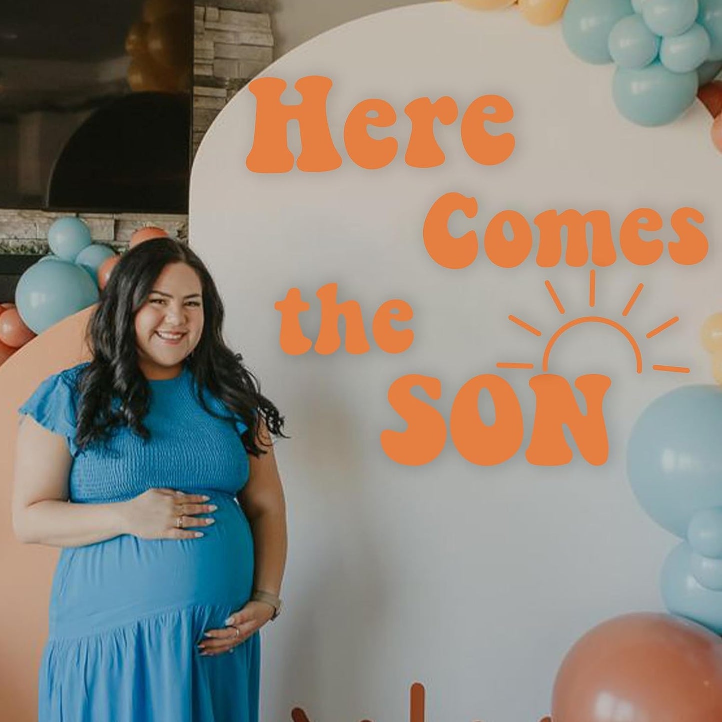 Bulk Welcome Baby Full Moon Party Background Banner Pregnancy Decor Ideas Wholesale