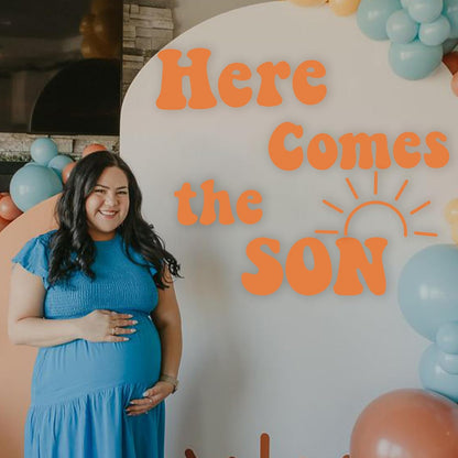 Bulk Welcome Baby Full Moon Party Background Banner Pregnancy Decor Ideas Wholesale