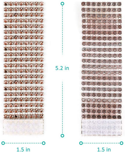 Bulk 50 Pcs Water Diamond Napkin Rings: Sparkling Decor for Table Settings Weddings Dinners Holiday Parties and Family Gatherings Wholesale