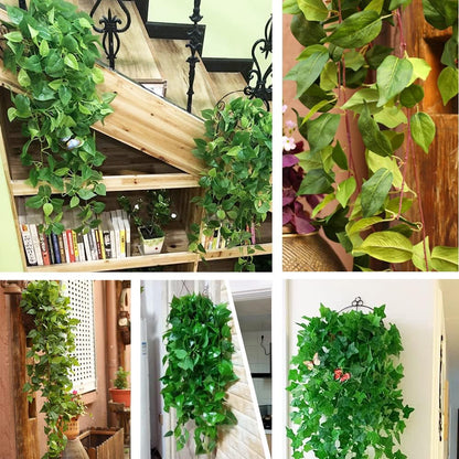 Bulk Sweet Potato Vine Leaves 2025 Realistic Foliage UV Resistant Hanging Plants for Indoor Outdoor Wedding Garden Decor Wholesale