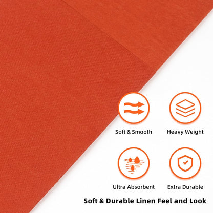 Bulk 100 Pcs 16.5" x 16.5" Premium Dinner Napkins with Flatware Pocket Soft Absorbent Cloth for Kitchen Parties Weddings Events Wholesale