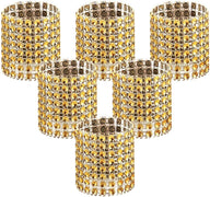 Bulk 50 Pcs Water Diamond Napkin Rings: Sparkling Decor for Table Settings Weddings Dinners Holiday Parties and Family Gatherings Wholesale