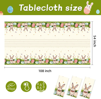 Bulk Vibrant Rainbow Disposable Tablecloth 54x108 Inches Ideal for Birthday Parties Buffets Disco and Mermaid Themed Decor Wholesale