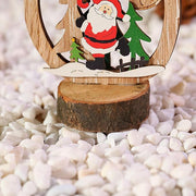 Christmas Table Ornaments Set with Xmas Tree and Snowman Decorations for Holiday Party Centerpiece Bulk Pack