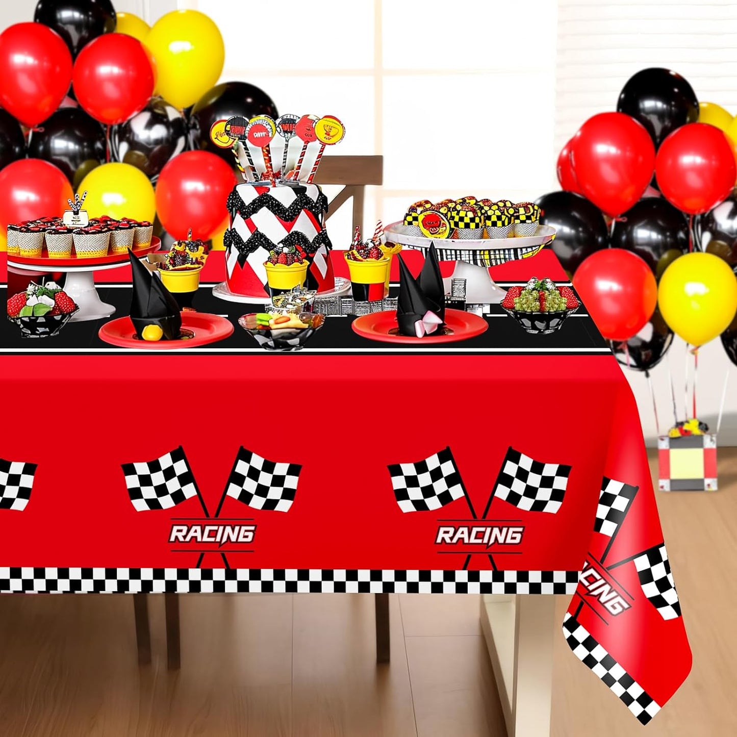 Bulk Vibrant Rainbow Disposable Tablecloth 54x108 Inches Ideal for Birthday Parties Buffets Disco and Mermaid Themed Decor Wholesale